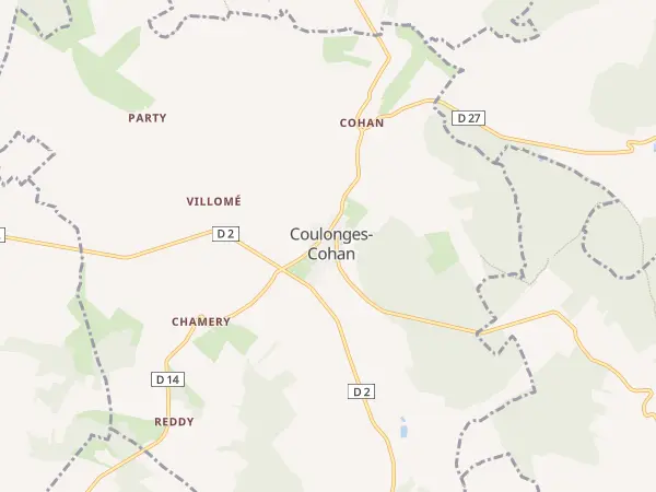 Plan de Coulonges-Cohan