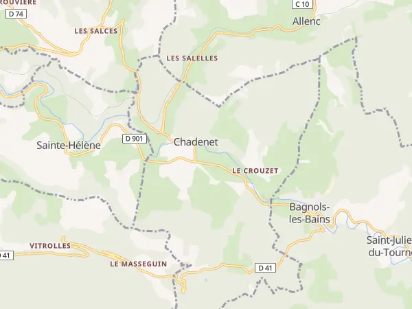 Plan de Chadenet