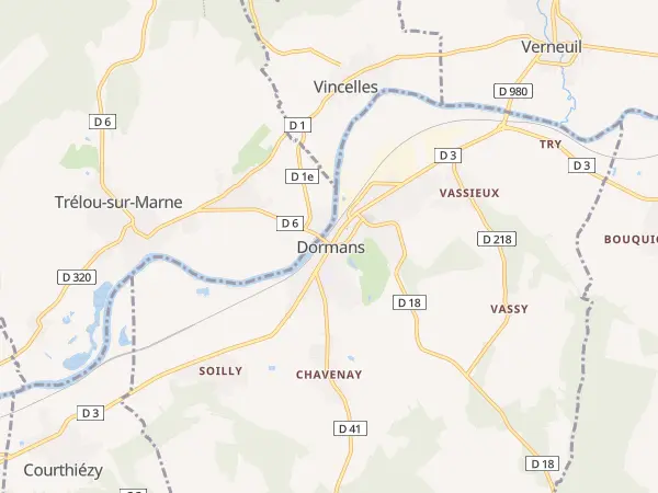 Plan de Dormans