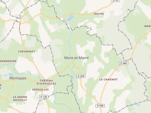 Plan de Mont-et-Marré
