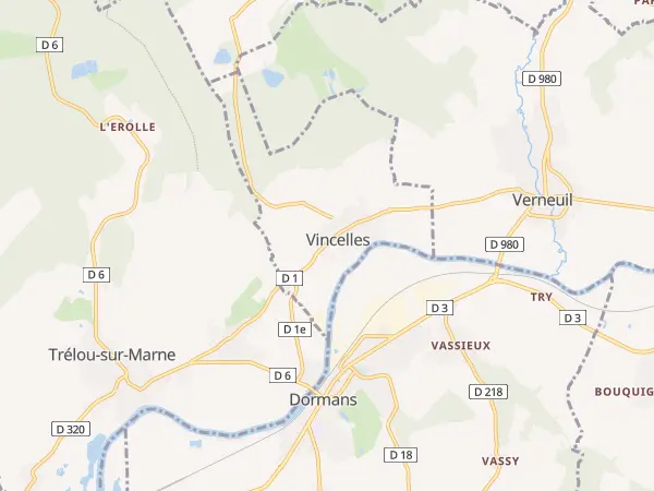 Plan de Vincelles