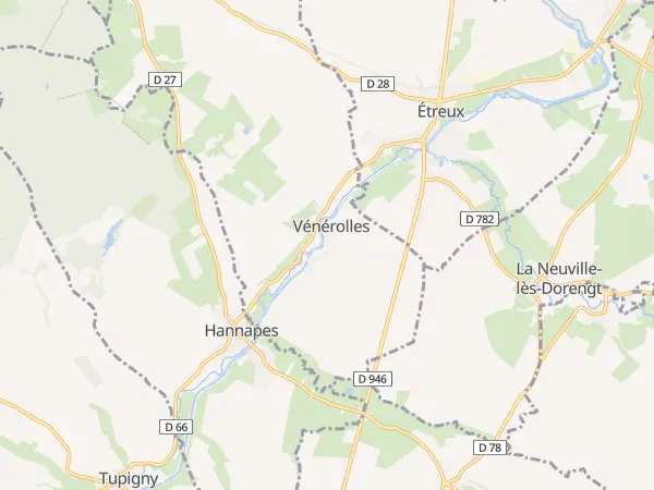 Plan de Vénérolles