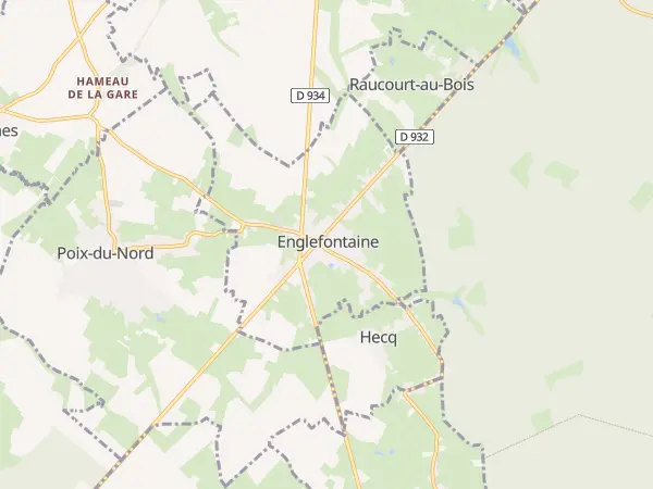 Plan de Englefontaine