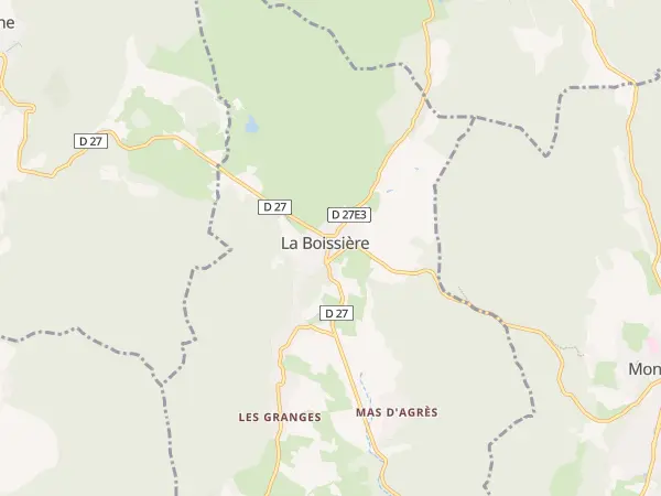 Plan de La Boissière