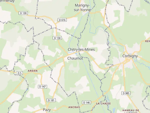 Plan de Chaumot