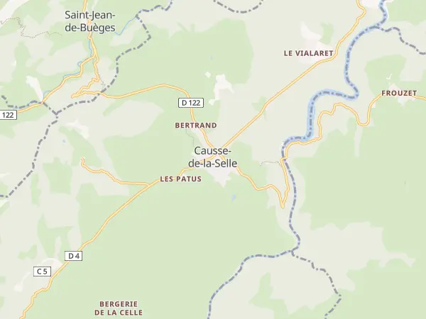 Plan de Causse-de-la-Selle