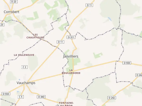 Plan de Janvilliers