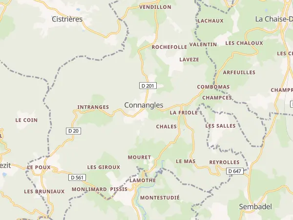 Plan de Connangles
