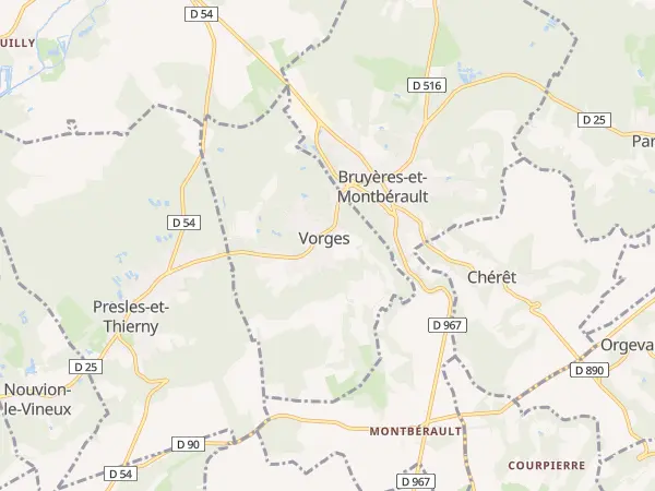 Plan de Vorges