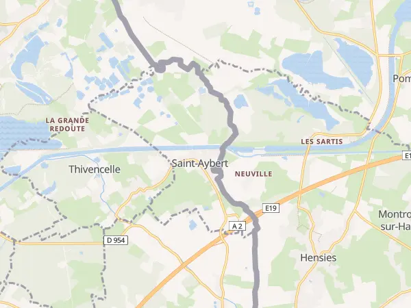 Plan de Saint-Aybert