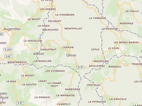 Plan de Olmet