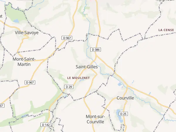Plan de Saint-Gilles