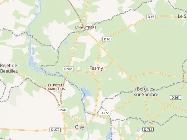 Plan de Fesmy-le-Sart