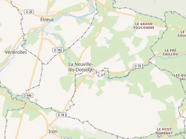 Plan de Dorengt