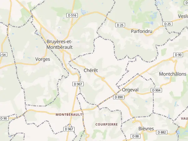 Plan de Chérêt