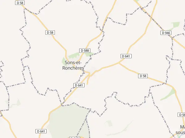 Plan de Châtillon-lès-Sons