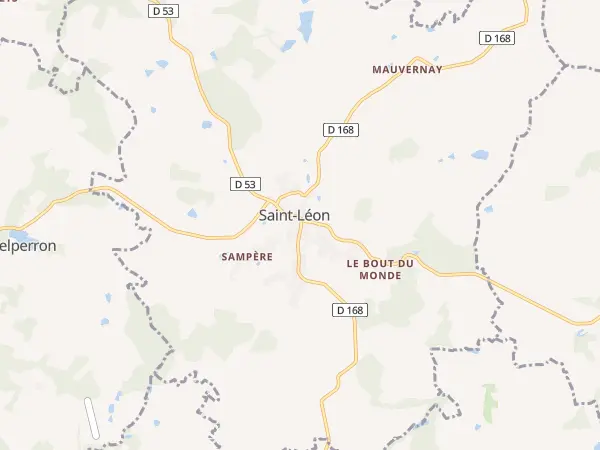 Plan de Saint-Léon