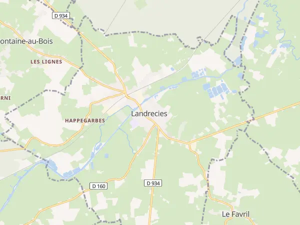 Plan de Landrecies
