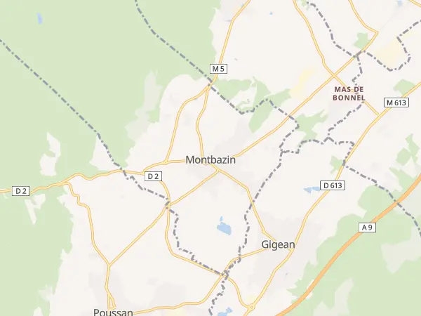 Plan de Montbazin