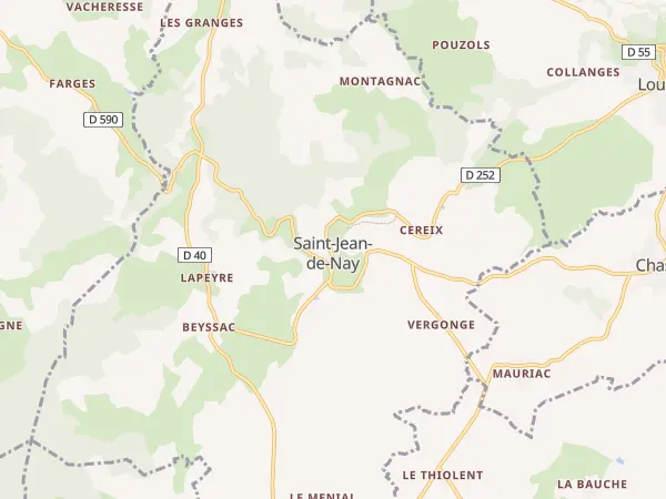 Plan de Saint-Jean-de-Nay