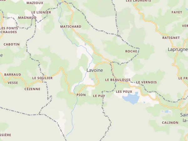 Plan de Lavoine