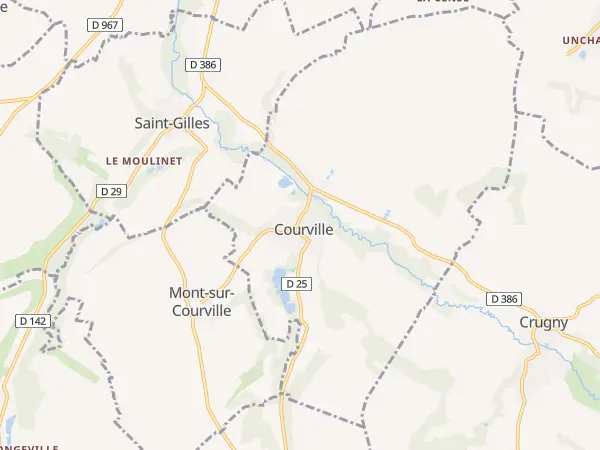 Plan de Courville