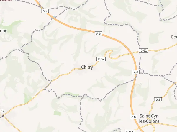 Plan de Chitry