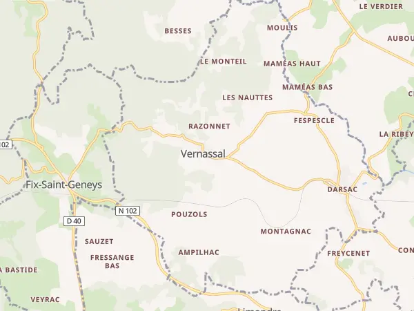 Plan de Vernassal