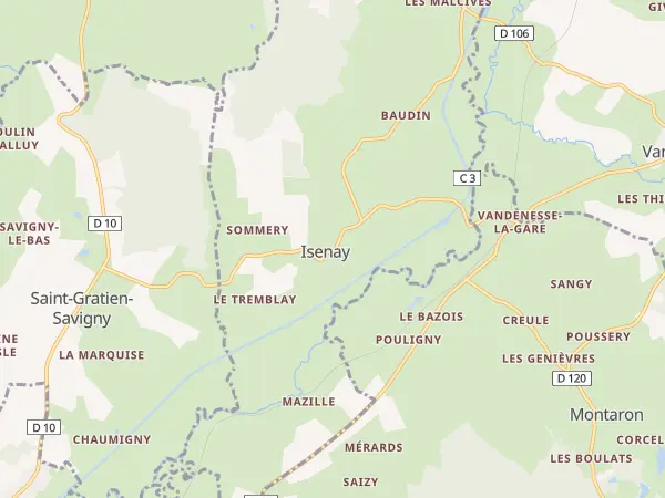 Plan de Isenay