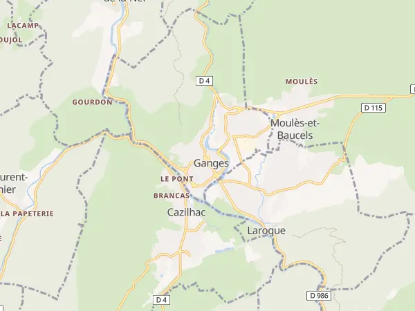 Plan de Ganges