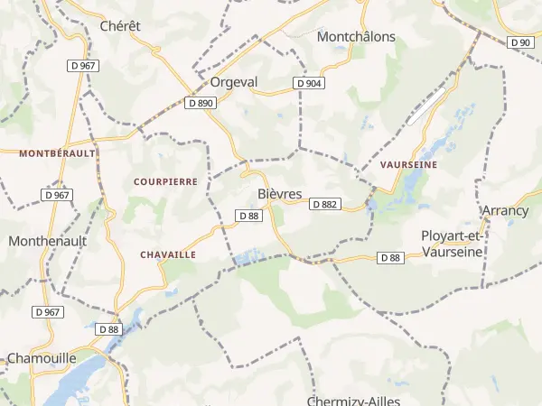 Plan de Bièvres