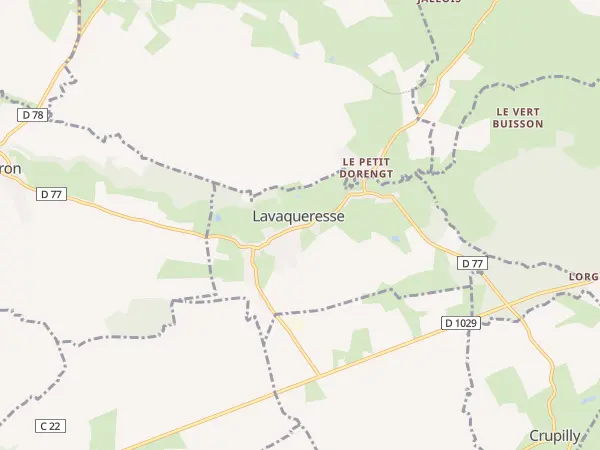 Plan de Lavaqueresse