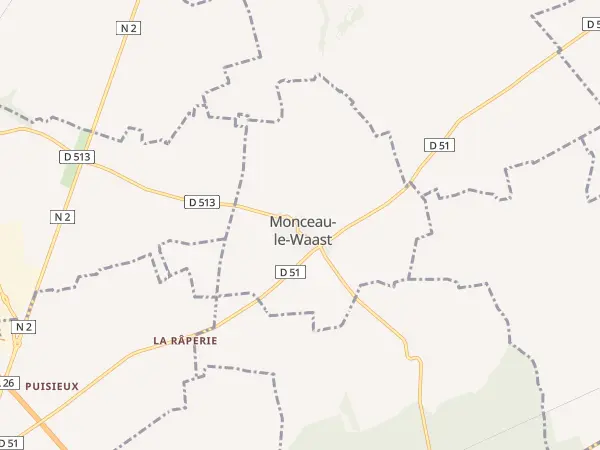 Plan de Monceau-le-Waast