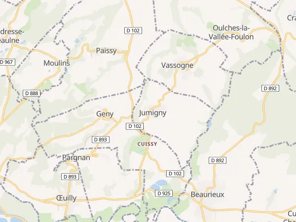 Plan de Jumigny