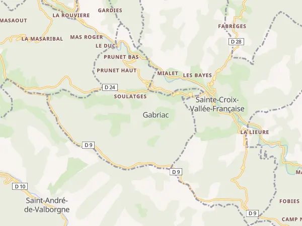Plan de Gabriac
