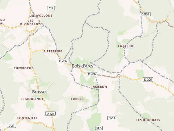 Plan de Bois-d’Arcy