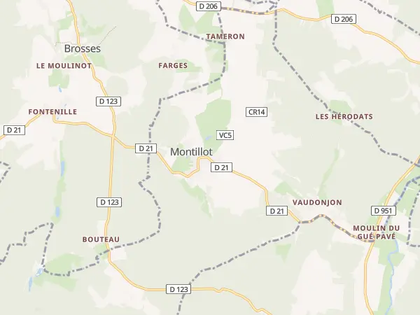 Plan de Montillot