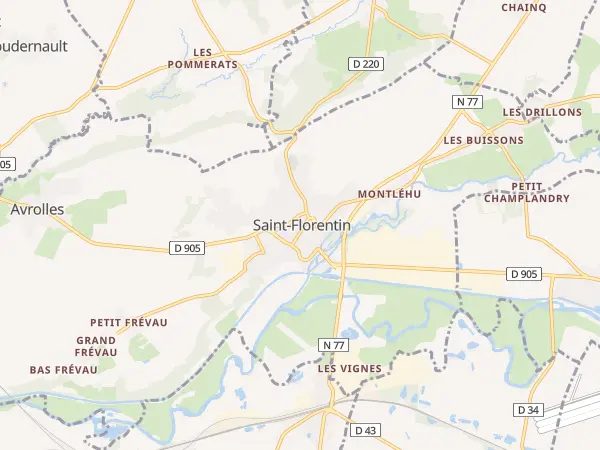 Plan de Saint-Florentin