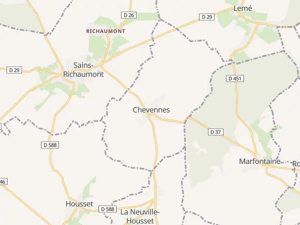 Plan de Chevennes