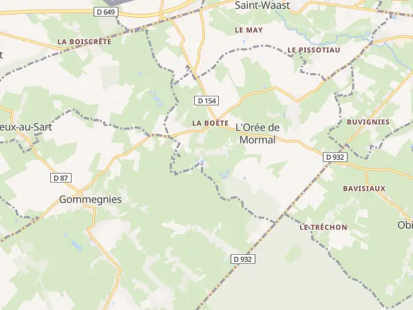 Plan de L’Orée de Mormal