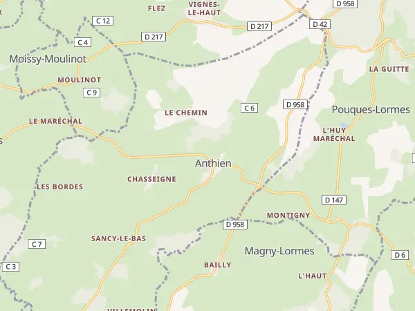 Plan de Anthien