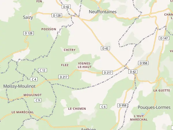 Plan de Neuffontaines