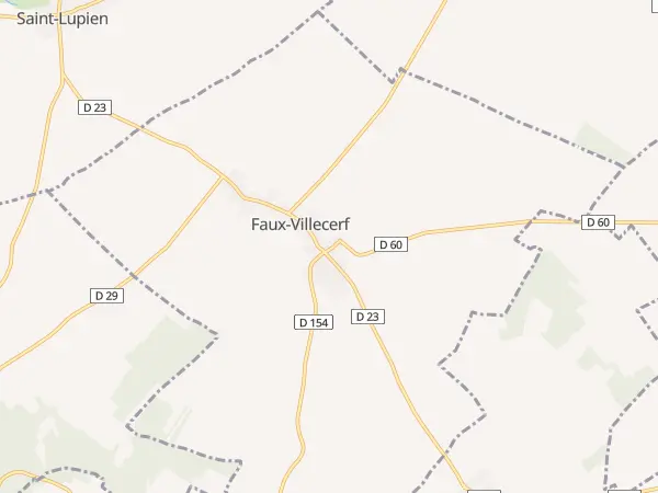 Plan de Faux-Villecerf