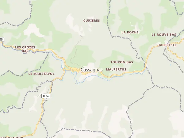 Plan de Cassagnas