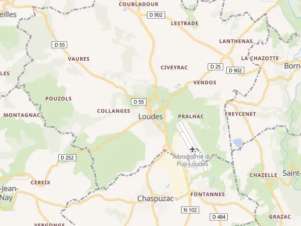 Plan de Loudes