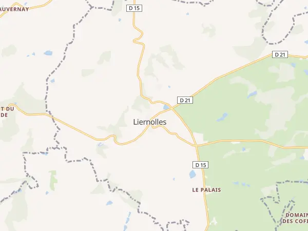 Plan de Liernolles