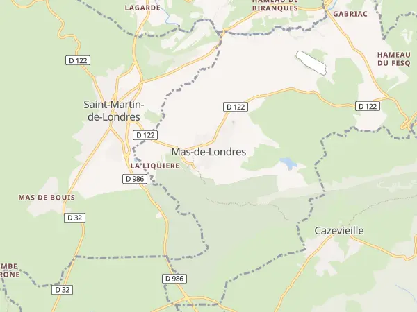 Plan de Mas-de-Londres