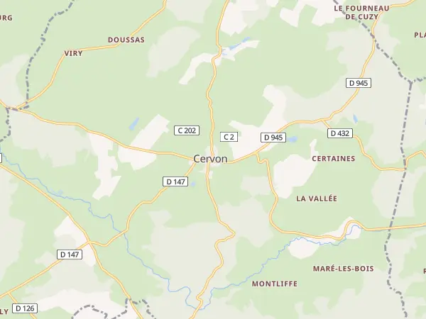 Plan de Cervon