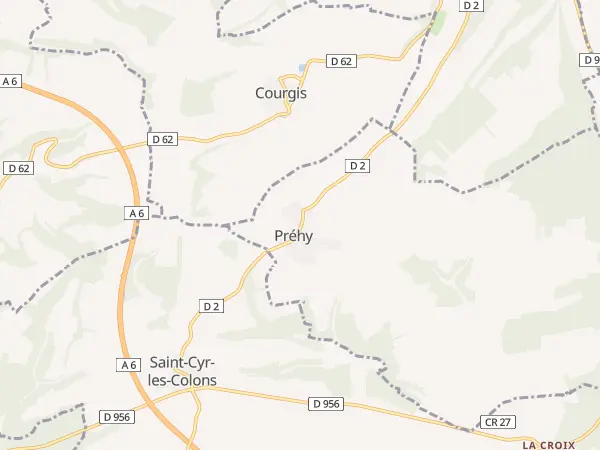 Plan de Préhy