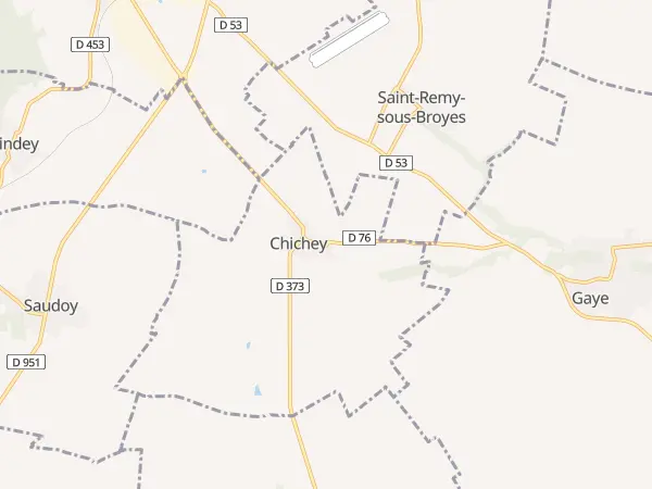 Plan de Chichey